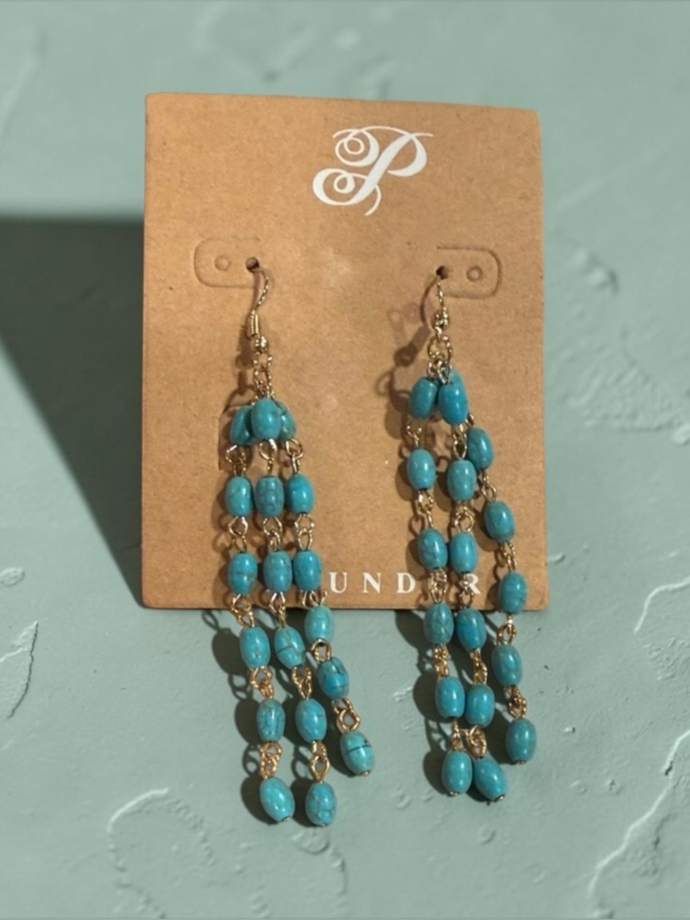 Plunder Beaded Dangle Earrings